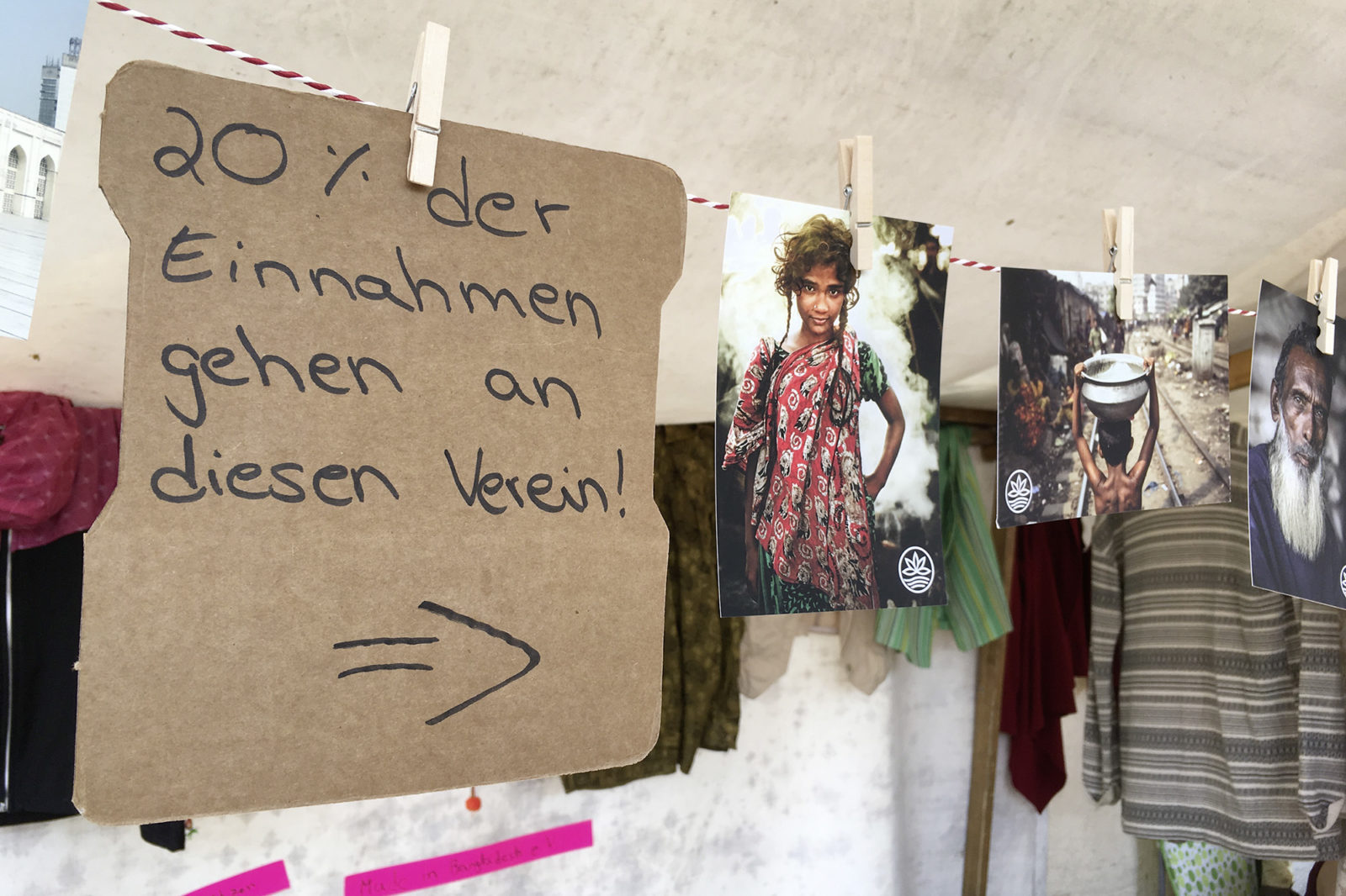 Small projects help us succeed: At the Berlin flea market