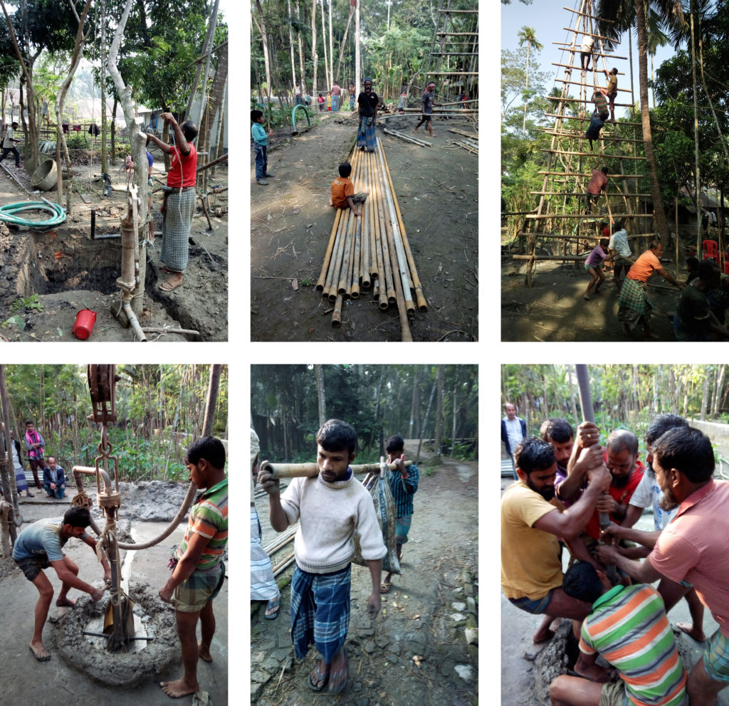 Ein zweiter Tiefbrunnen in der Region Sakrail